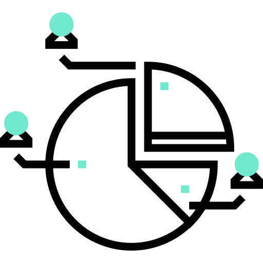 Pie chart icon