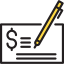 Cheque icon 64x64