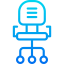 Office chair icon 64x64
