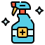 Cleaning spray icon 64x64