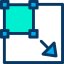 Enlarge アイコン 64x64