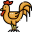 Rooster icon 64x64