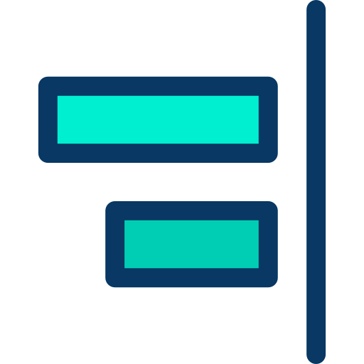 Right align icon