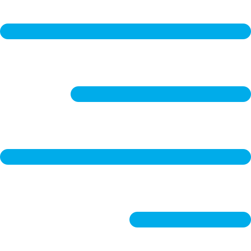 Right align icon