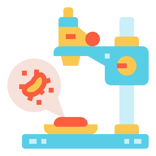 Microscope biểu tượng
