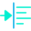 Left alignment アイコン 64x64