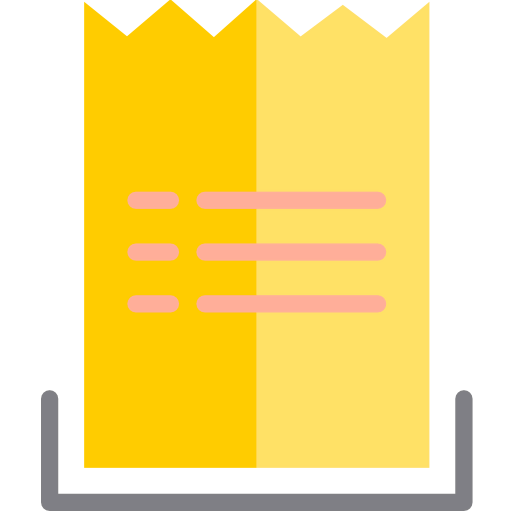 Receipt icon