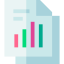 Bar graph icon 64x64