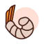 Shrimp icon 64x64