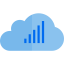 Cloud computing ícono 64x64