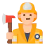 Firefighter icon 64x64