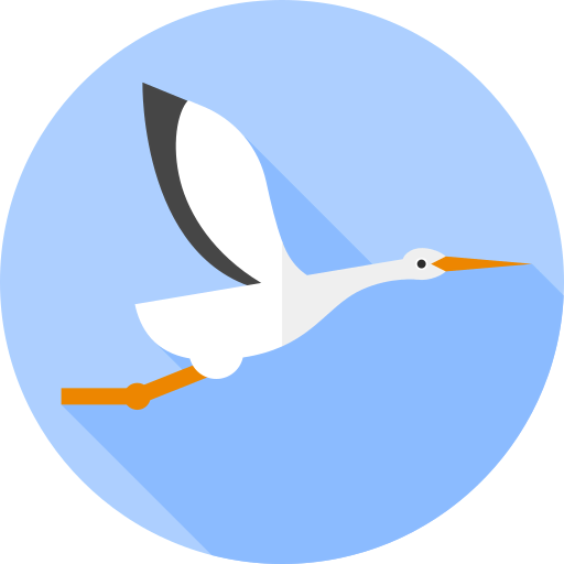 Stork icon