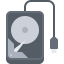 External hard drive icon 64x64