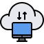 Cloud storage icon 64x64