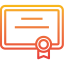Certificate icon 64x64