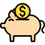 Piggy bank icon 64x64
