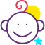 Baby boy icon 64x64