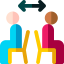 Social distancing Symbol 64x64