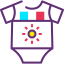Baby clothes icon 64x64