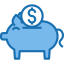Piggy bank icon 64x64
