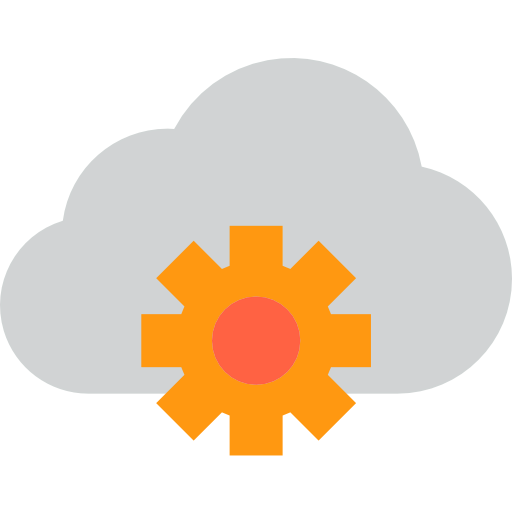 Cloud computing icon