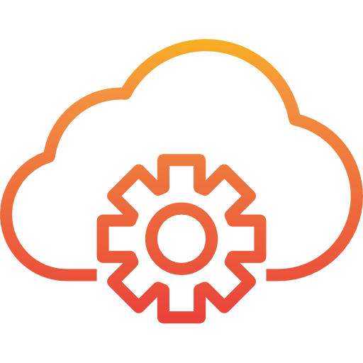 Cloud computing icon