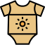 Baby clothes icon 64x64
