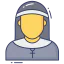Nun icon 64x64
