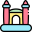 Bouncy castle icon 64x64