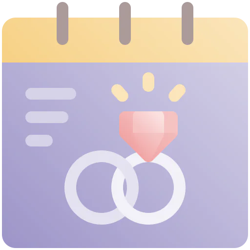 Wedding date icon