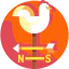 Weathercock icon 64x64