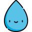 Water drop ícono 64x64