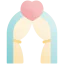 Wedding arch icon 64x64