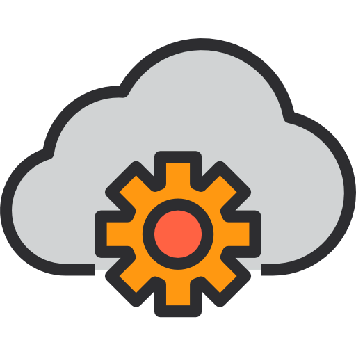 Cloud computing icon