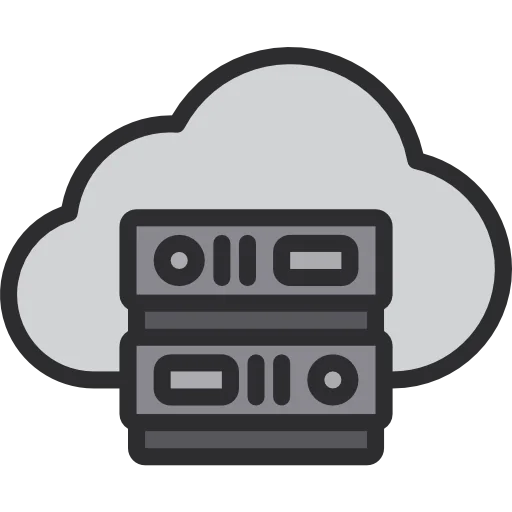 Cloud computing icon