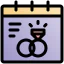 Wedding date icon 64x64