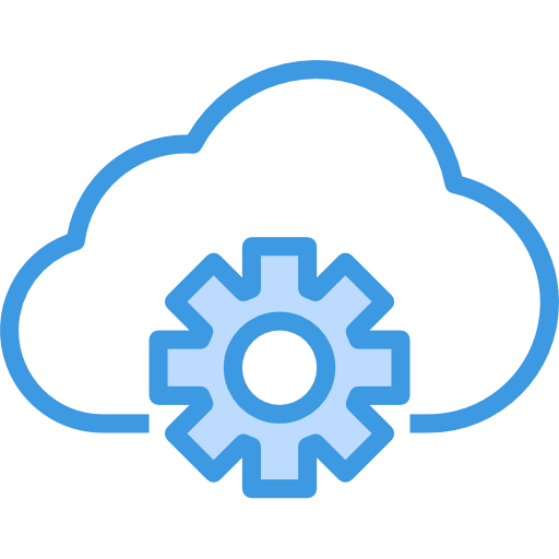 Cloud computing icon