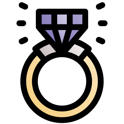 Wedding ring icon