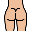 Buttocks icon 64x64