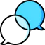 Speech bubbles іконка 64x64