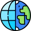 World globe アイコン 64x64