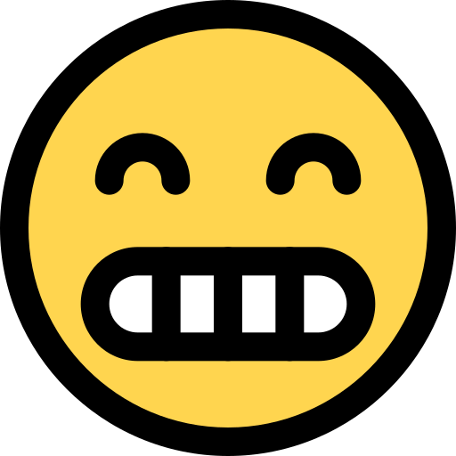Grimacing icon