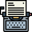 Typewriter ícono 64x64