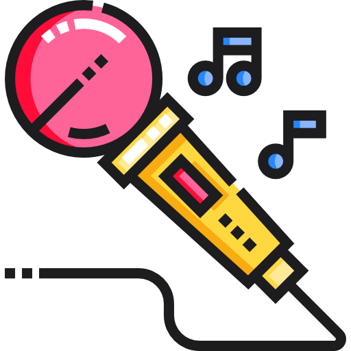 Singing icon