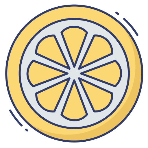 Lemon slice icon