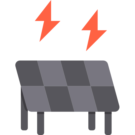 Solar panel icon