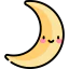 Waxing moon icon 64x64
