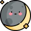 Crescent moon Ikona 64x64