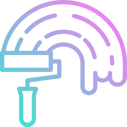 Paint roller icon