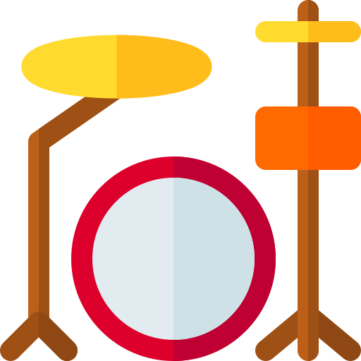 Drum set icon
